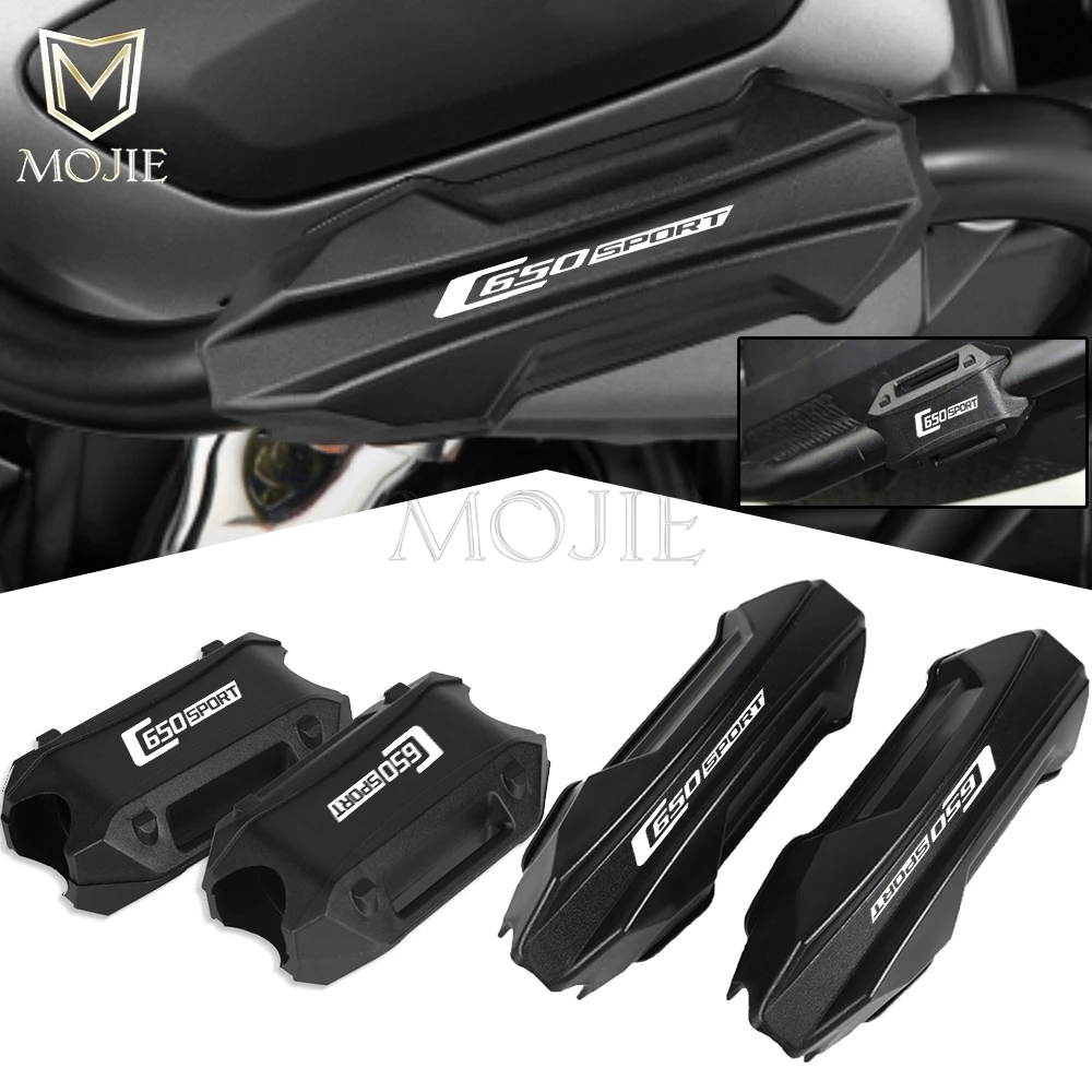 For BMW C650 SPORT 2015-2020 2021 2022 2023 2024 2025 Motorcycle 25mm Engine Crash bar Protection Bumper Decorative Guard Blocks