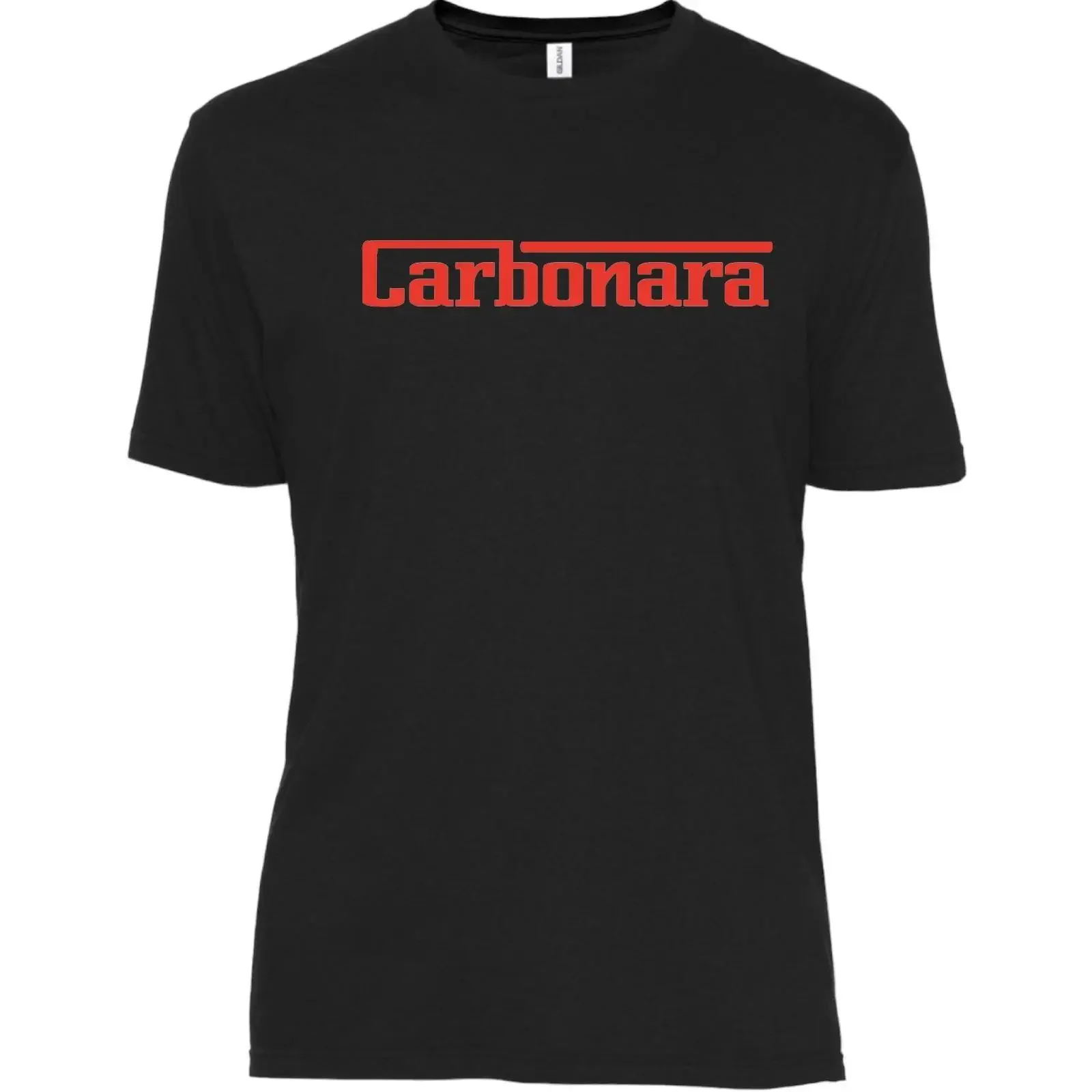 Camiseta divertida con diseño de Carbonara, Pasta, Espaguetis, Regalo para amantes de la comida, estilo vintage, ligeramente gráfico, suave, estilo streetwear, para uso diario