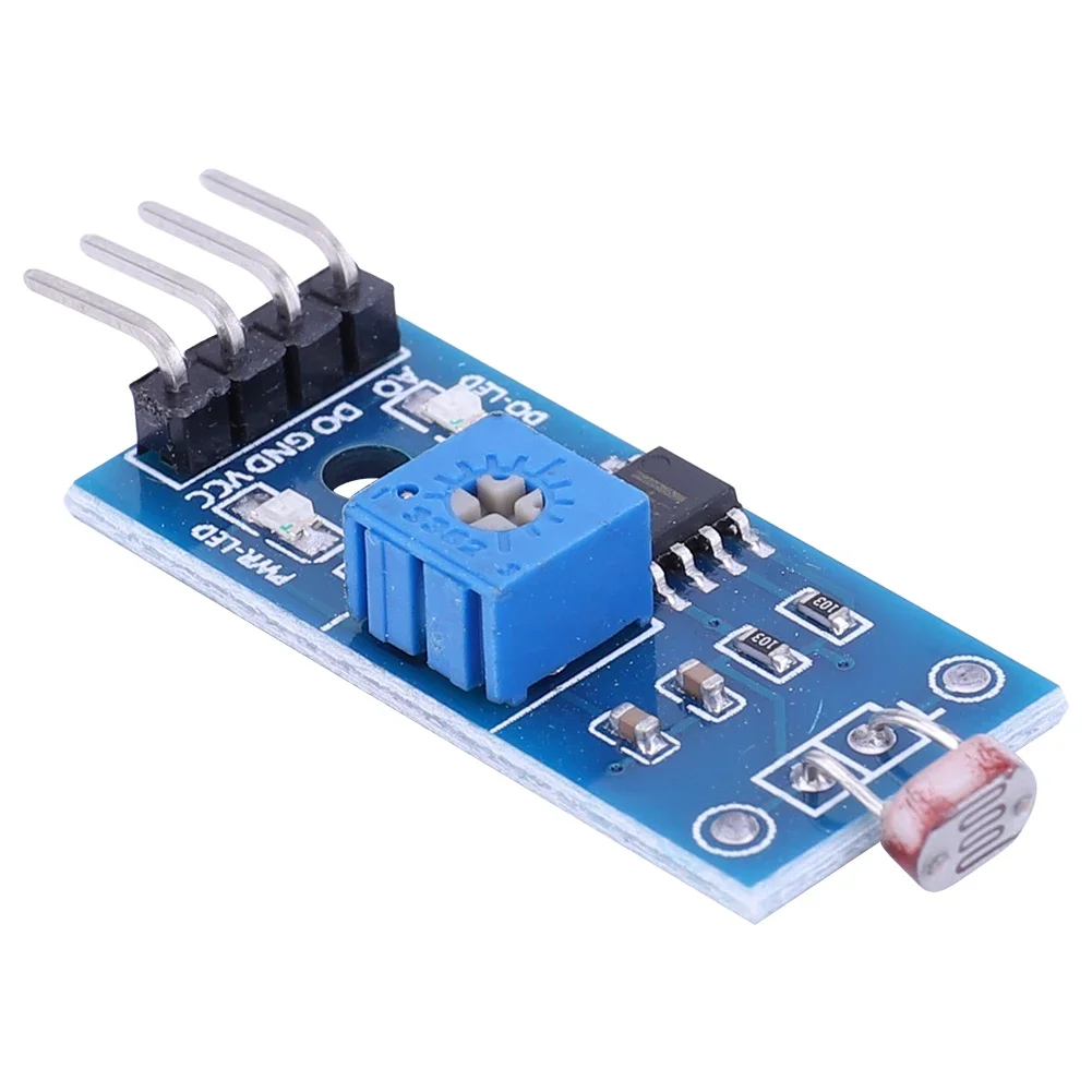 1-5pcs LM393 4Pin Photosensitive Sensor Module 3.5V-5V Sensitivity Light Sensor Module Light Detection Board for Arduino DIY Kit