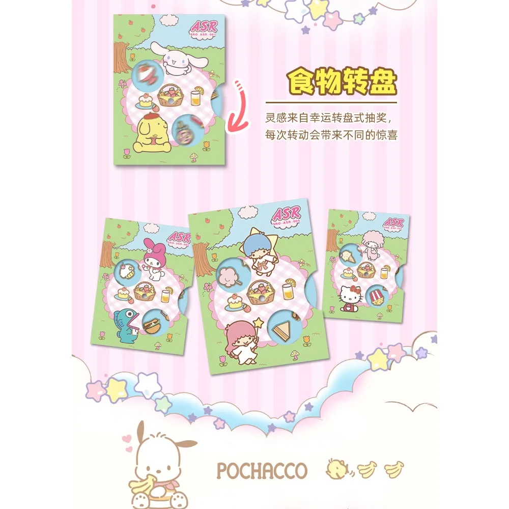 Anime Sanrio Cards Kawaii Hello Kitty My Melody Rare Trading Card Game Booster Box Cartoon Cute Collection Toy Children Gifts