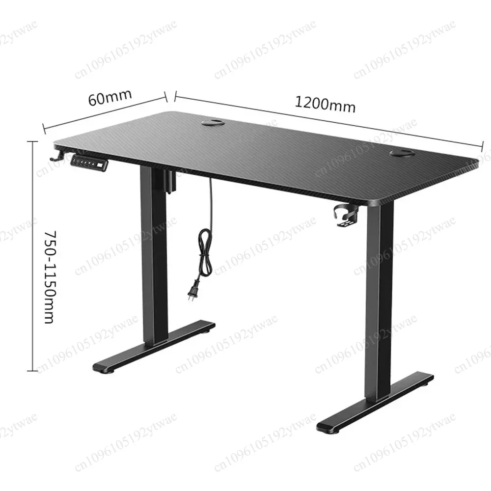 Ergonomic Height Adjustable Electric Standing Desk Spine Protection