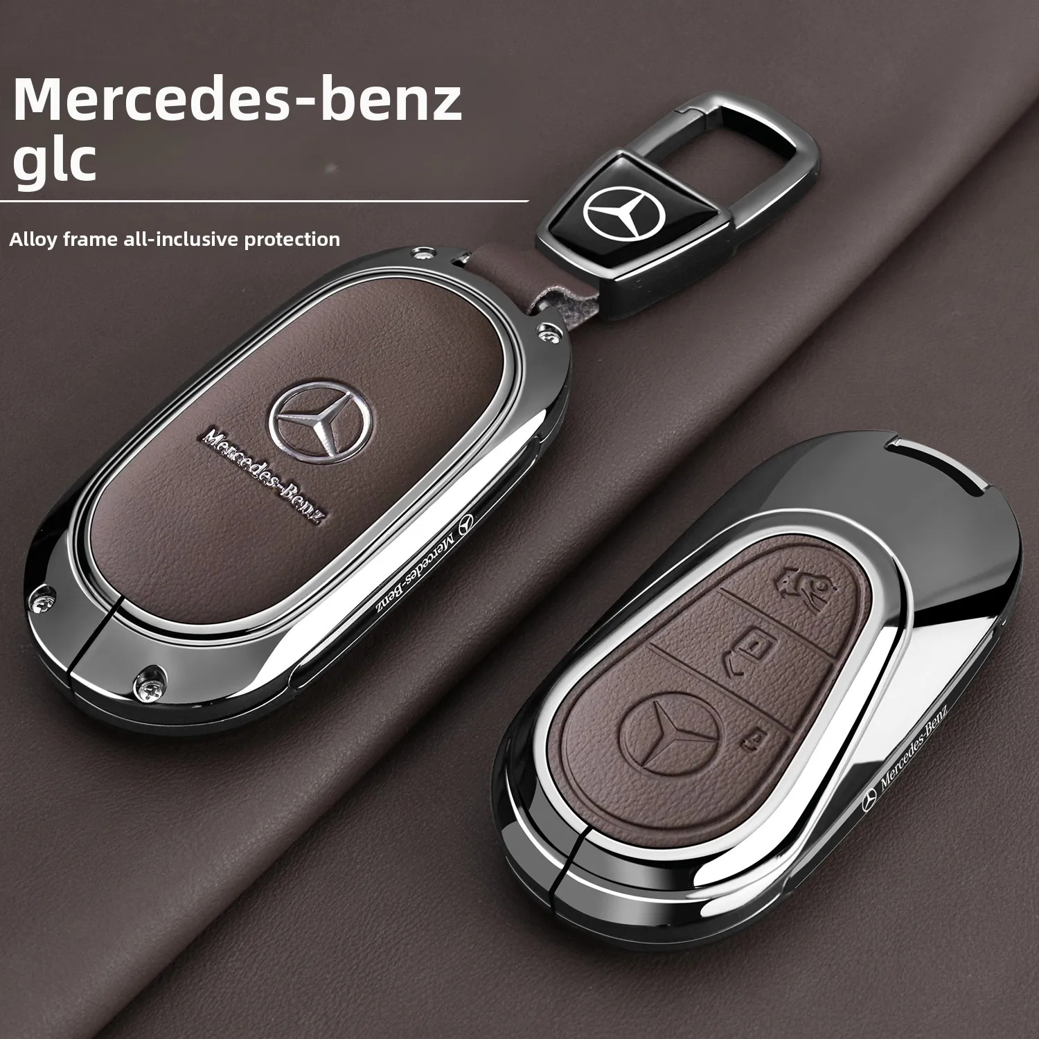 New Mercedes Benz GLC300L Key Set GLC260 Luxury Dynamic Special Key Set with High Quality Sense for Men and Women