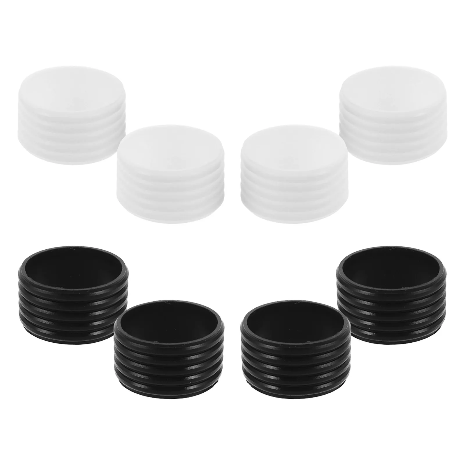 

8Pcs Silicone Racket Grip Rings Universal Non Slip Sweat Absorbing Vibration Dampening Handle Cover for Tennis Badminton
