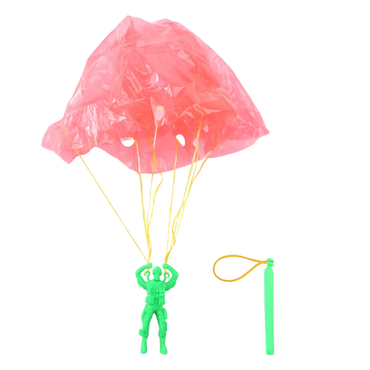 Plastic Ejecting Parachute Toy Outdoor Hand Throwing Parachute Toys For Children Gifts