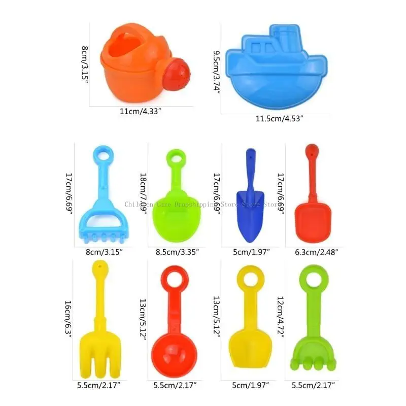 Strandspielspielzeug für Kinder, Strandeimer, Schaufeln, Sandgeräte, Wasserspielgeräte