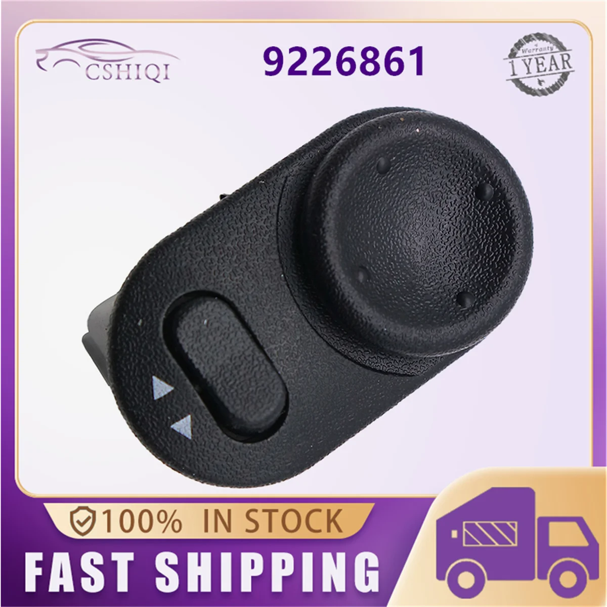 9226861 Mirror Control Switch For Opel Vauxhall Vectra-B Astra-G Zafira-A Meriva A Corsa-C Saab 9-3 9-5 Auto Accessories 9226863