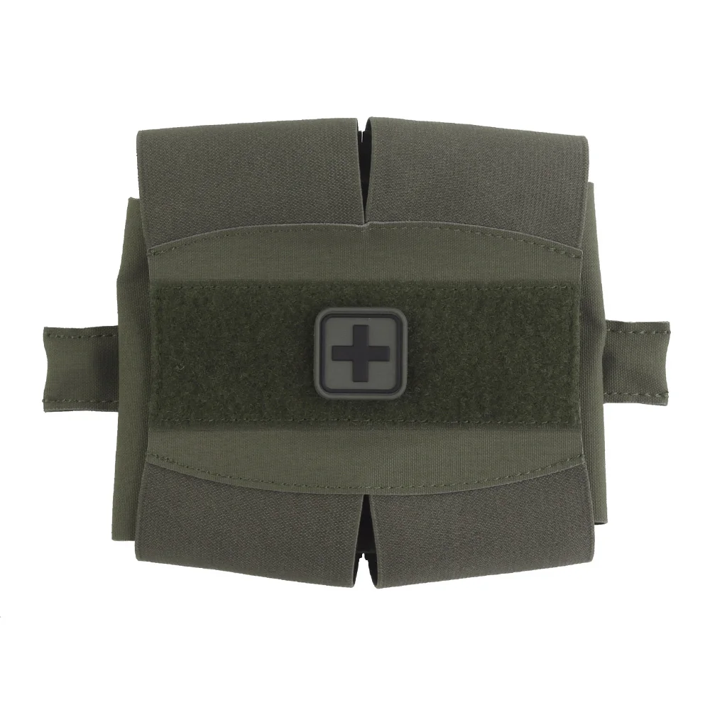 POSEIDON DEFENSE Outdoor Camping Medical Supplies Pouch Quick-detach Large First Aid IFAK Bag Molle Mount Belt Vest