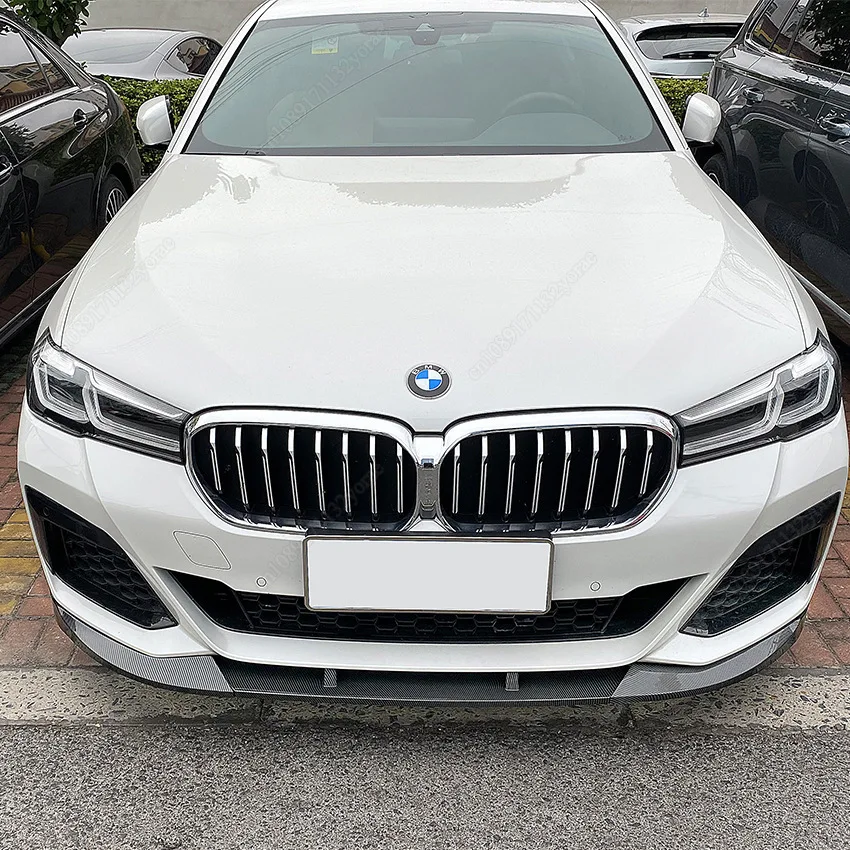 For BMW 5 Series G30 G31 LCI M Performance Style 520i 530i 530d M550i 2020-2023 Front Bumper Lip Spoiler Splitter Bodykit Tuning