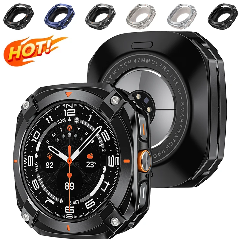 

Роскошный алюминиевый чехол для Samsung Galaxy Ultra Watch Ultra 2025, металлическая защитная пленка для экрана Samsung Galaxy 7 Ultra 47
