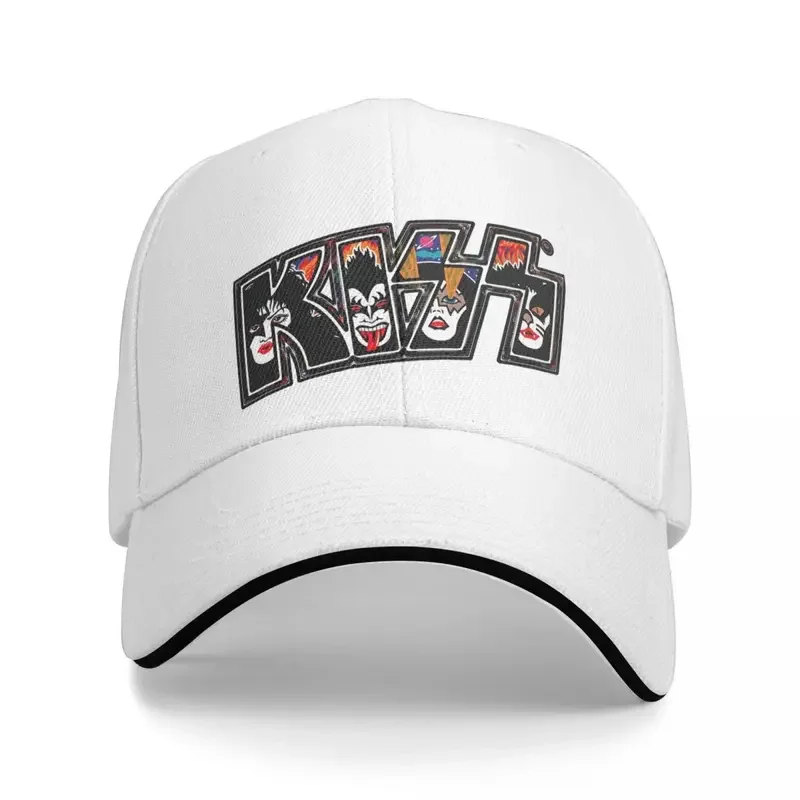 

Y2K Y2K KISS Rock Music Band Merch Men Women Baseball Cap Adjustable Versatile Caps Hat Retro Activities Headwear