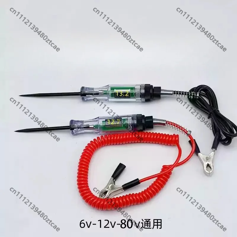 Multifunctional Induction Digital Test Pen 6V 12V 24V Vehicle Circuit Voltage Detector Auto Electrical Repair Testing Tools