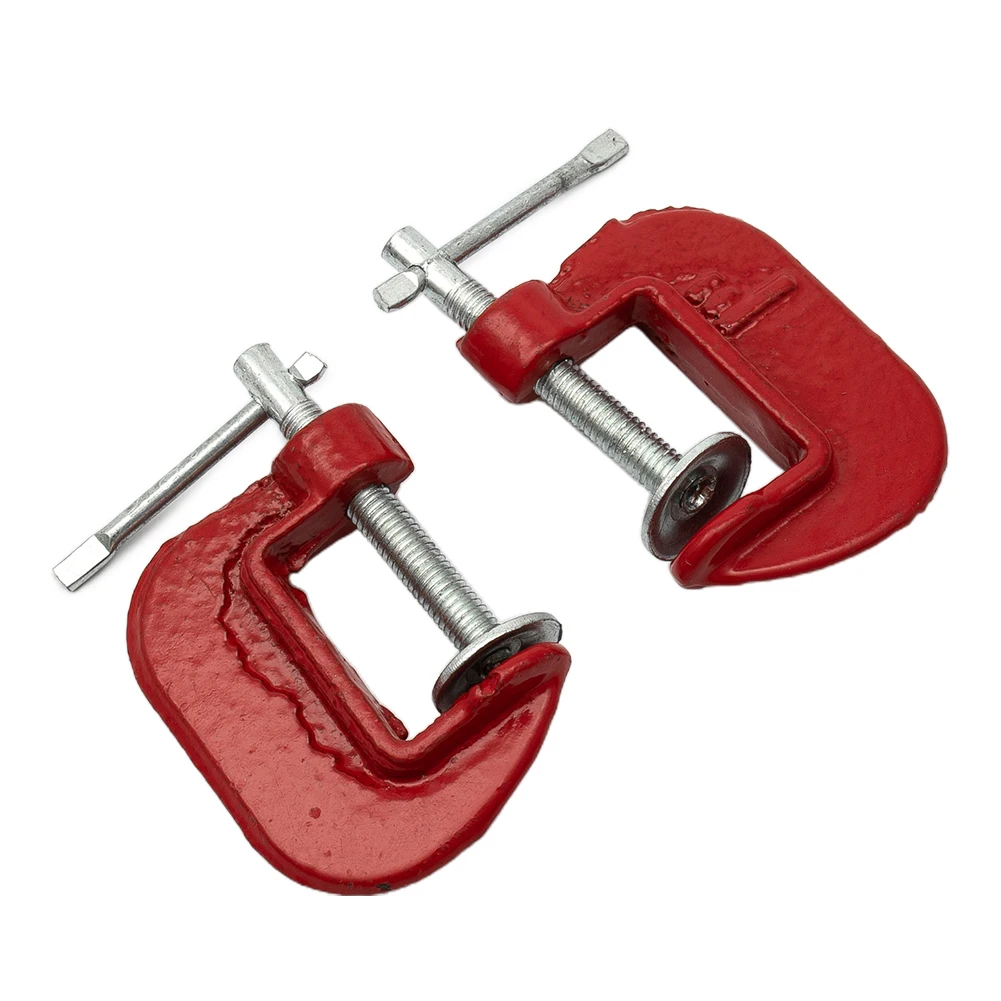 

Equipment Clamp Vises 1\\\\\\\" 2pcs Adjustable Carpentry Device Gadgets Heavy duty Mini G shpaed Woodworking Workshop