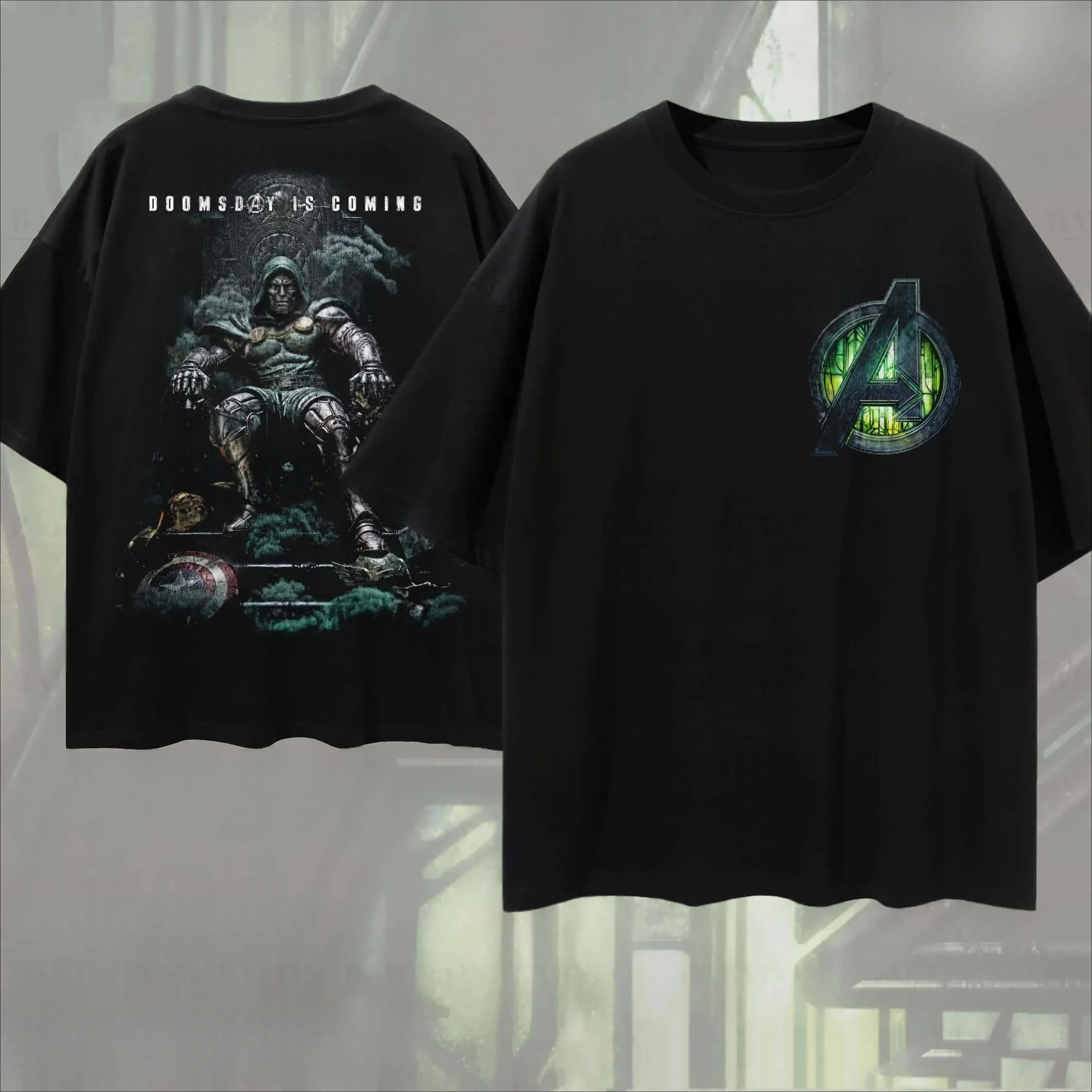 Avenger Doom Doctor T-shirt - Summer 2026 New Men's/Women's Loose T-shirt for Street Style, Millennium Edition