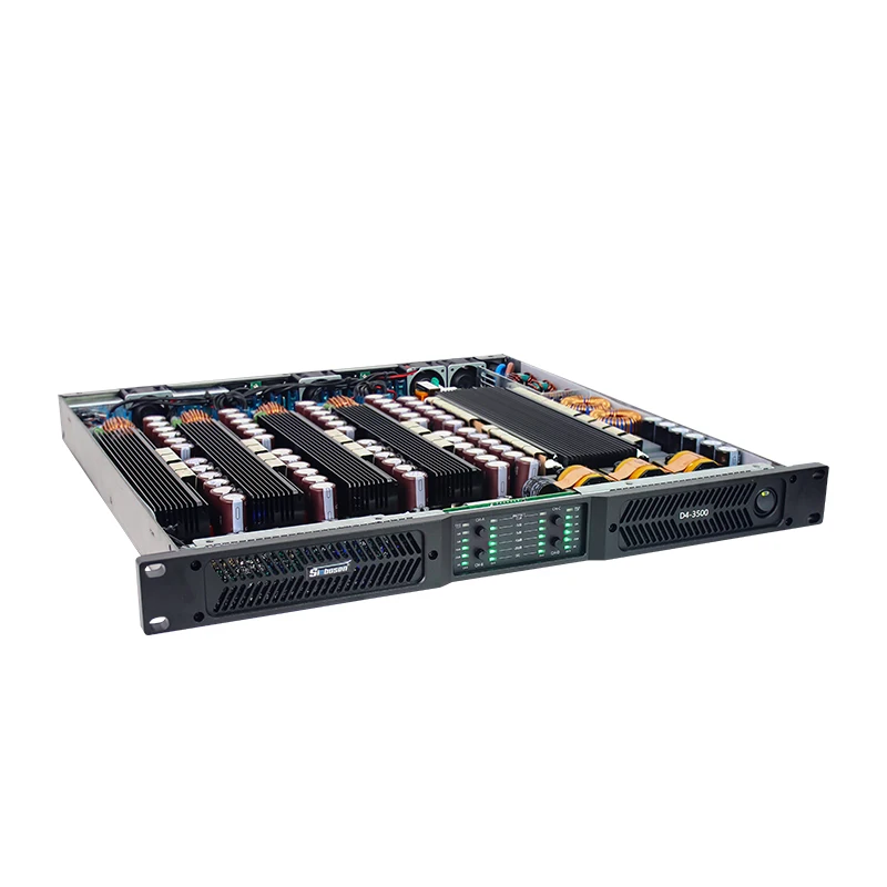 

D4-3500 High End Pro Audio Professional Power Amplifier Max 2Ohm 26400W Digital Class D Amp Amplifier