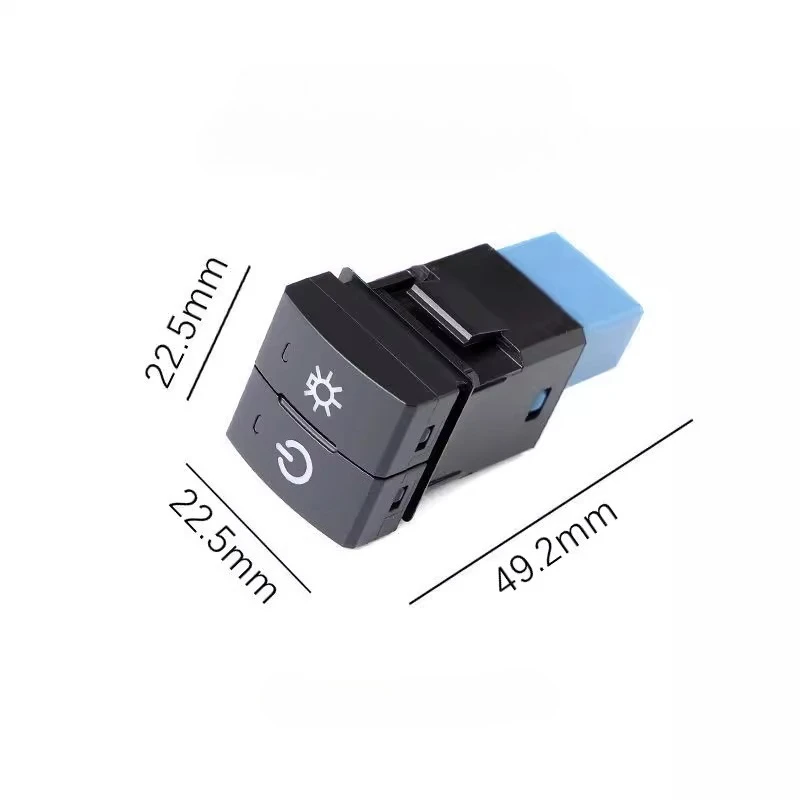 1pc Suitable for Toyota RAV4 2020 2021 2022 2023 2024 Models Change Fog Lamp LED Spotlight Power Lamp Double Switch
