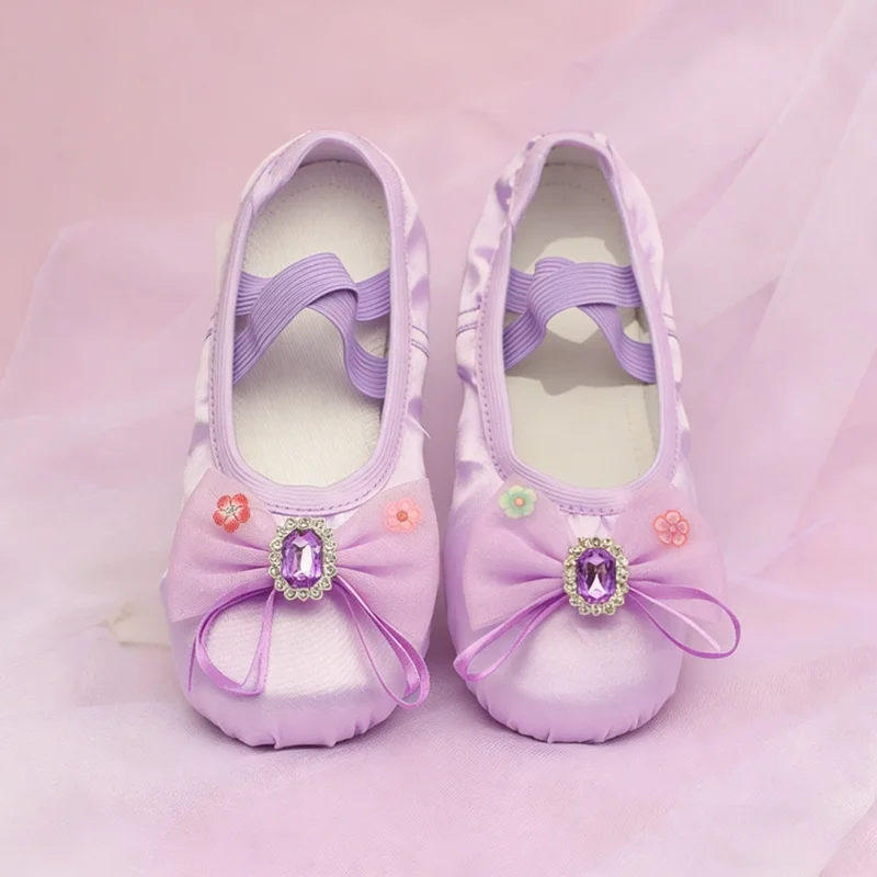 여아 꽃무늬 댄스 슈즈 부드러운 밑창 중국 아동 발레 - Women'S Xc Shoes 리뷰 및 가격