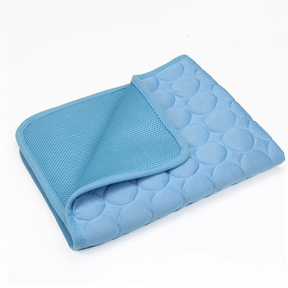 Summer Pet Cooling Mat Self Cooling Pad For Dog And Cat Waterproof Sleeping Bed Pillow Cushion Pad For Indoor Outdoor Use_voghion.com