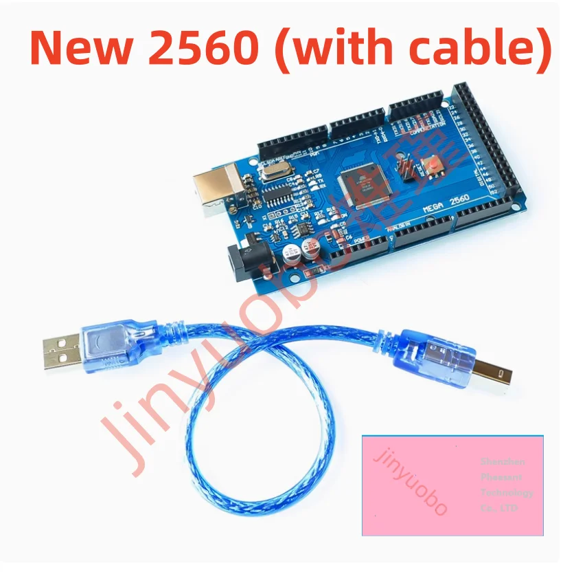 

1 шт. новая MEGA2560 R3 улучшенная версия CH340G с кабелем для передачи данных с открытым исходным кодом макетная плата