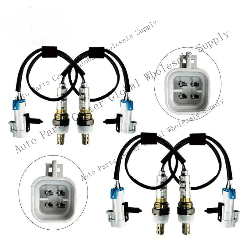 L+ Set(4) O2 Oxygen Sensors for 03 04 05 GMC Sierra 1500 5.3L 15284 SG1857