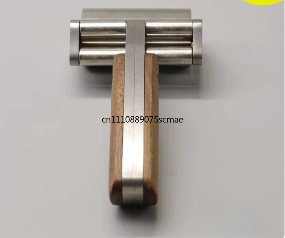 Heavy Duty Stainless Steel Leather Roller 630g 60mm DIY Handmade Leather Craft Tool