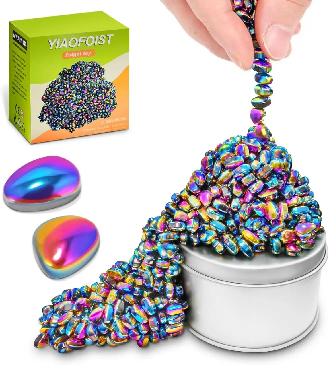 

550+ Pcs Sensory Fidget Toy for Adults, Stress Relief Putty Desk Anxiety Reliever Gift for Teens