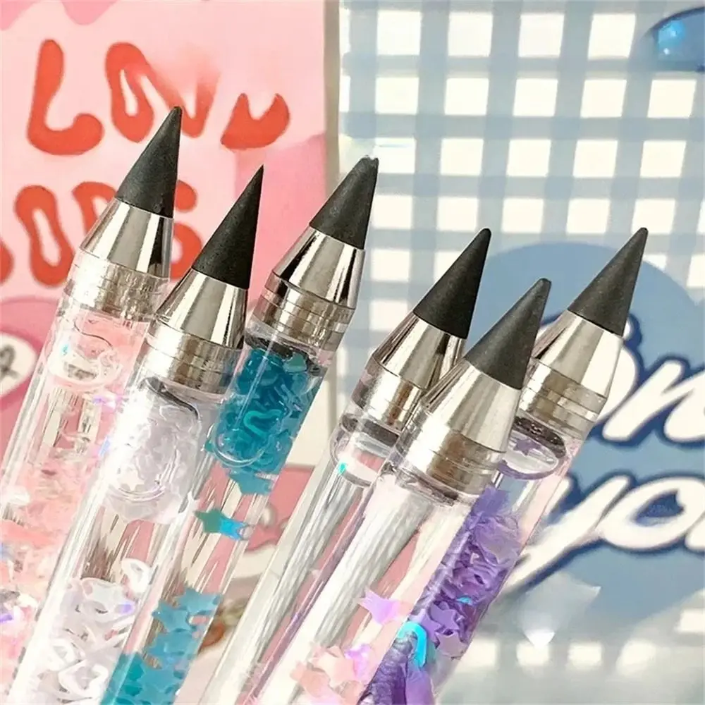 No Ink Unlimited Writing Pencil Technology Art Sketch Wind Flow Sand Pen Colorful Black Eternal Pen Painting Supplies view 6