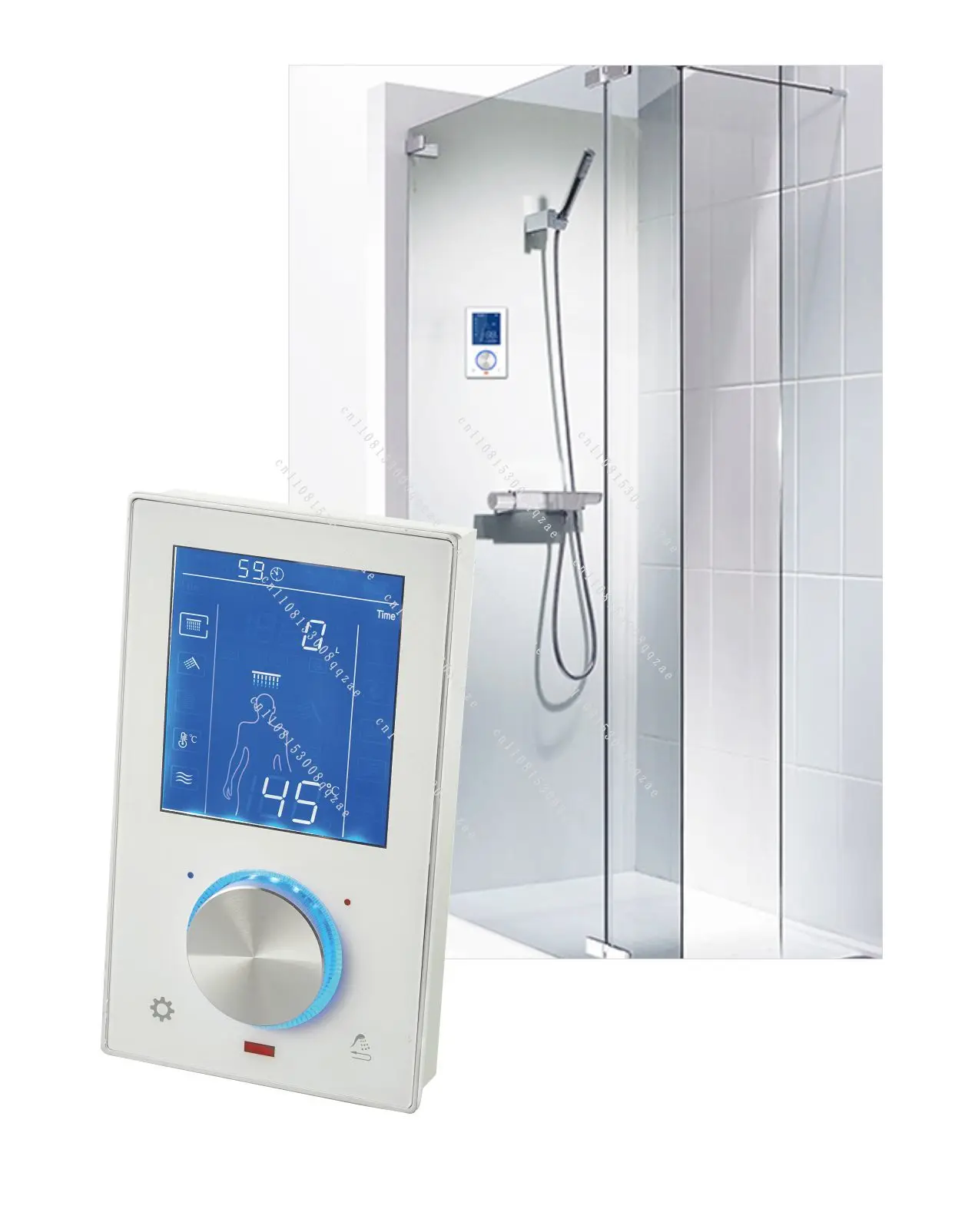 SJ-H202A Smart Digital Thermostatic Shower Controller Bathtub Tap