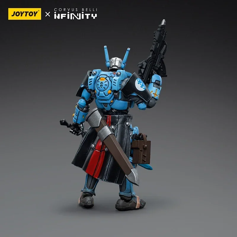 JOYTOY&INFINITY Action Figure Knight Of Santiago Hacker 1:18 Figures Game Models Mecha Toys Collection Ornament Gift