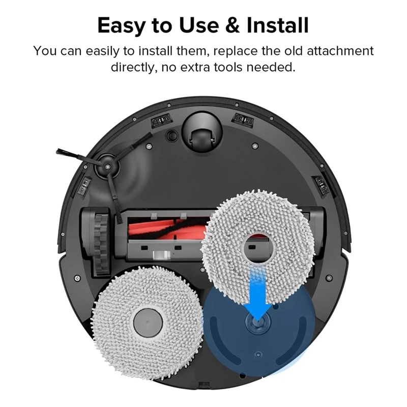 【Berserkk】Kit di pulizia robot per pulizia per kit di accessori Roborock Q Revo, inclusa spazzola principale, materassino, spazzola laterale, filtro Hepa, Et