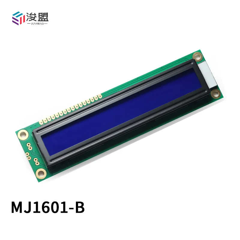 Character 1601B OLED display replaces the conventional 1601 module lcd1601 16x1 with SPI serial port LCD module