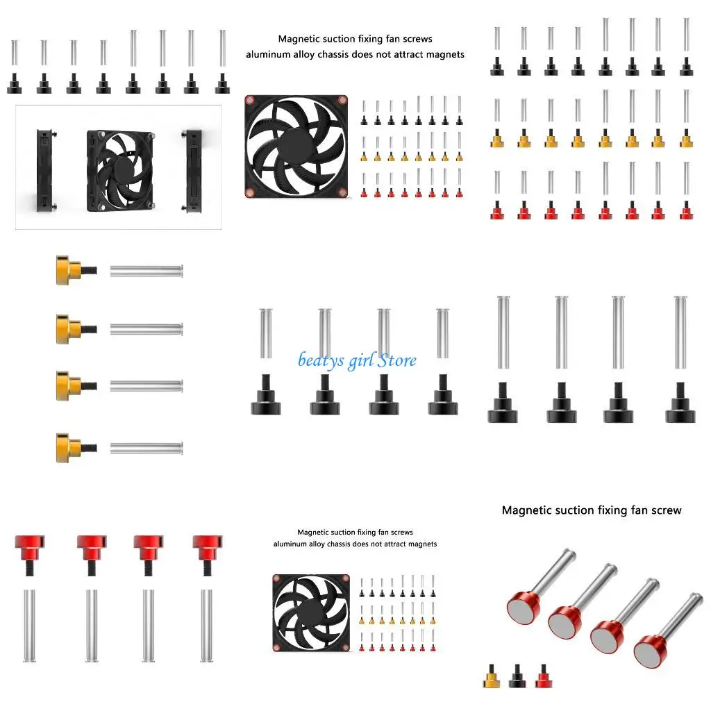 

C7AB Vibrations Proof Mounting Hardware For Cooling Fan Heavy Duty Metal Structure