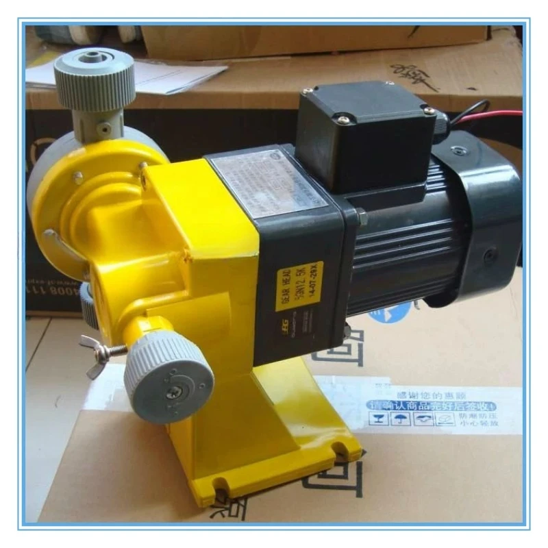 PP pump head acid and alkali resistant horizontal/vertical dosing metering pump mechanical diaphragm pump drug adding water pump