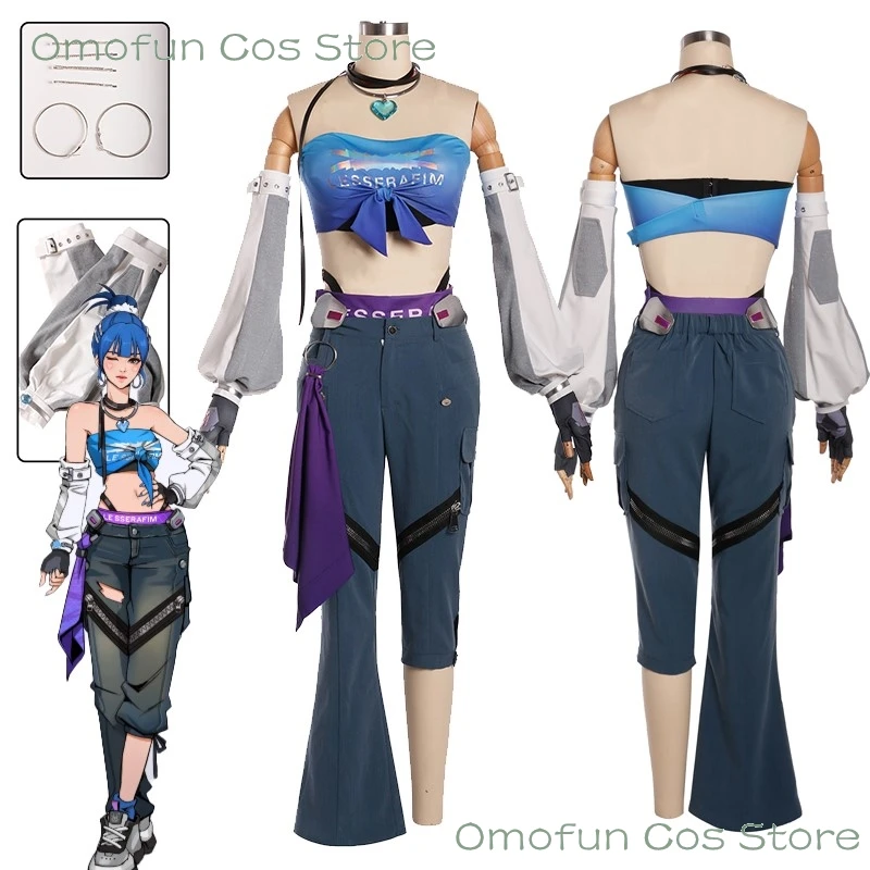 

Overwatch D.Va Cosplay Costume Hana Song Girls Fullset K-pop Skins Outfit Sexy Game Women Girls Halloween Party Outfits