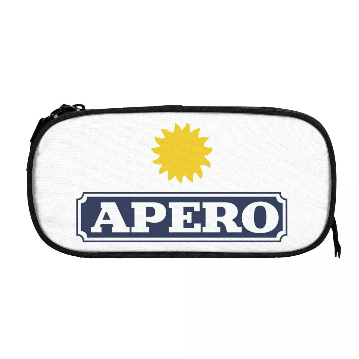 مقلمة Aperitif Apero للطلاب صندوق القلم المدرسية حقيبة أقلام رصاص تخزين كبيرة حامل القلم الرصاص