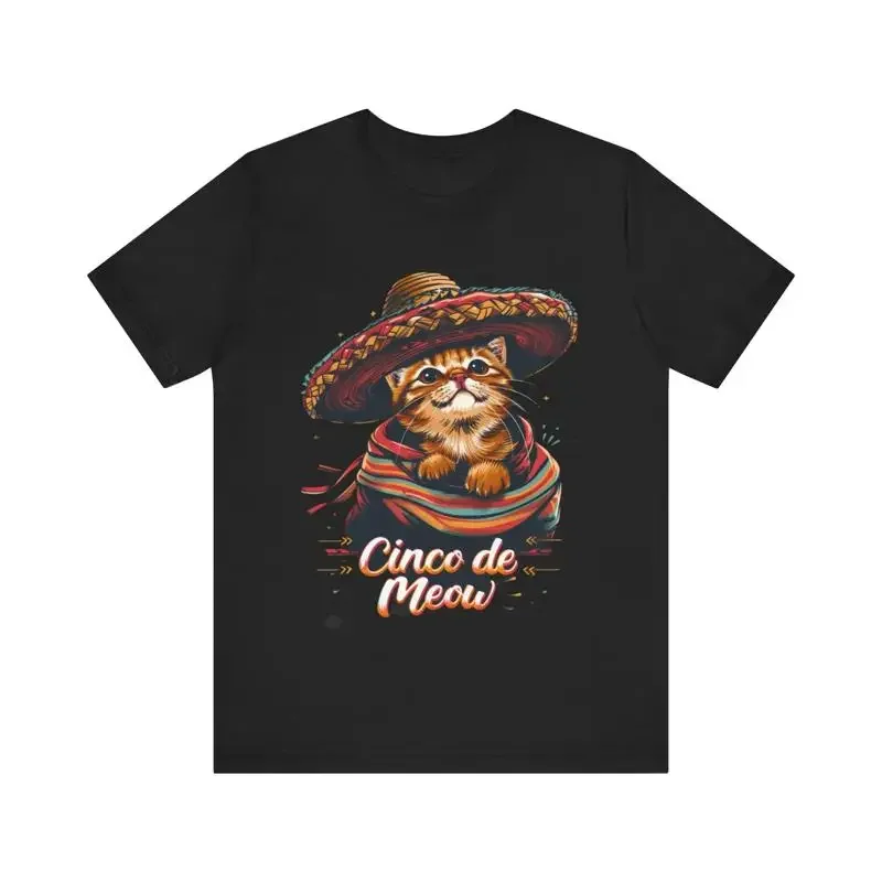 

Футболка Cinco De Meow Kitten из джерси