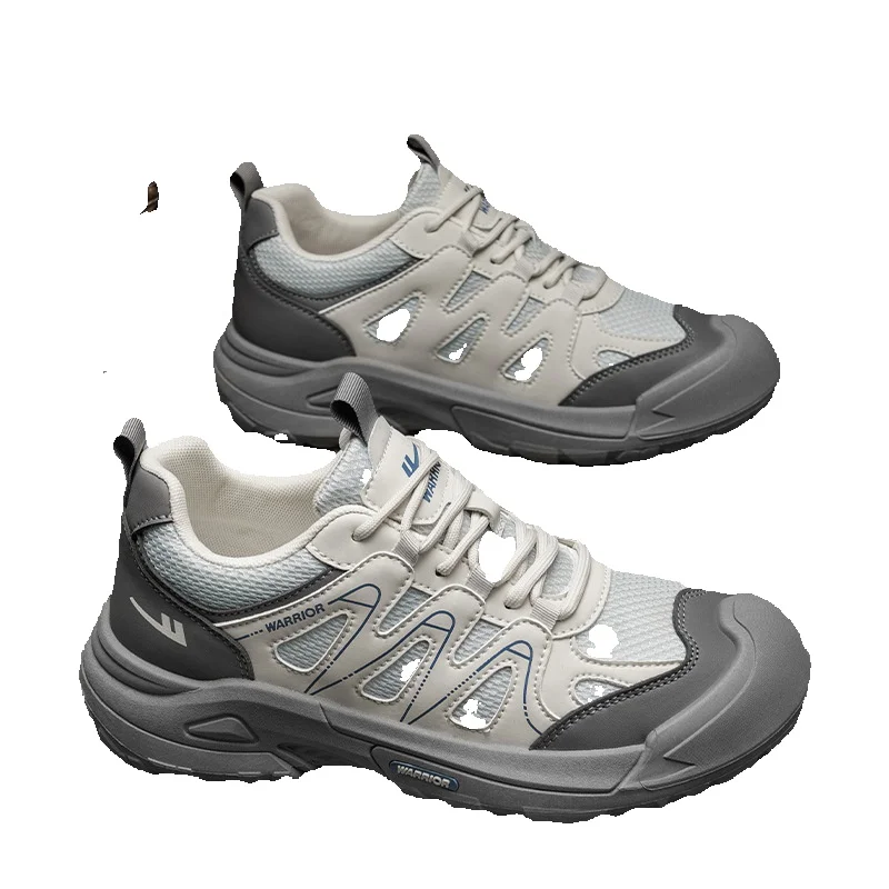Warrior Shoes Men's Outdoor Hiking Shoes 2026 New Summer Non-slip Wear-resistant Casual Shoes Trendy Sports Shoes M_vogvips.com