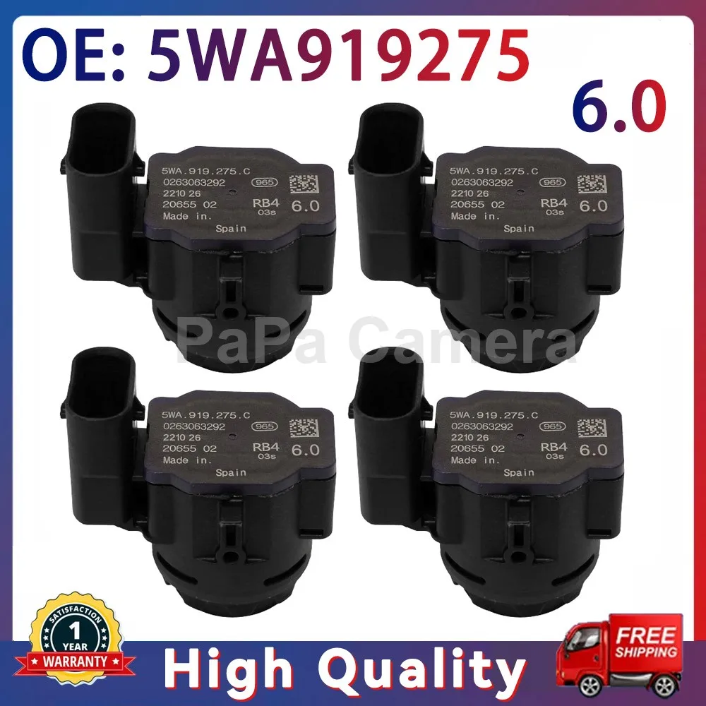 5WA919275 5WA919275A PDC Radar Car Parking Sensor For Audi Q4 VW Golf MK8 Crafter PAssat B9 Atlas ID3 ID4 Kodiaq Leon 5WA919275C
