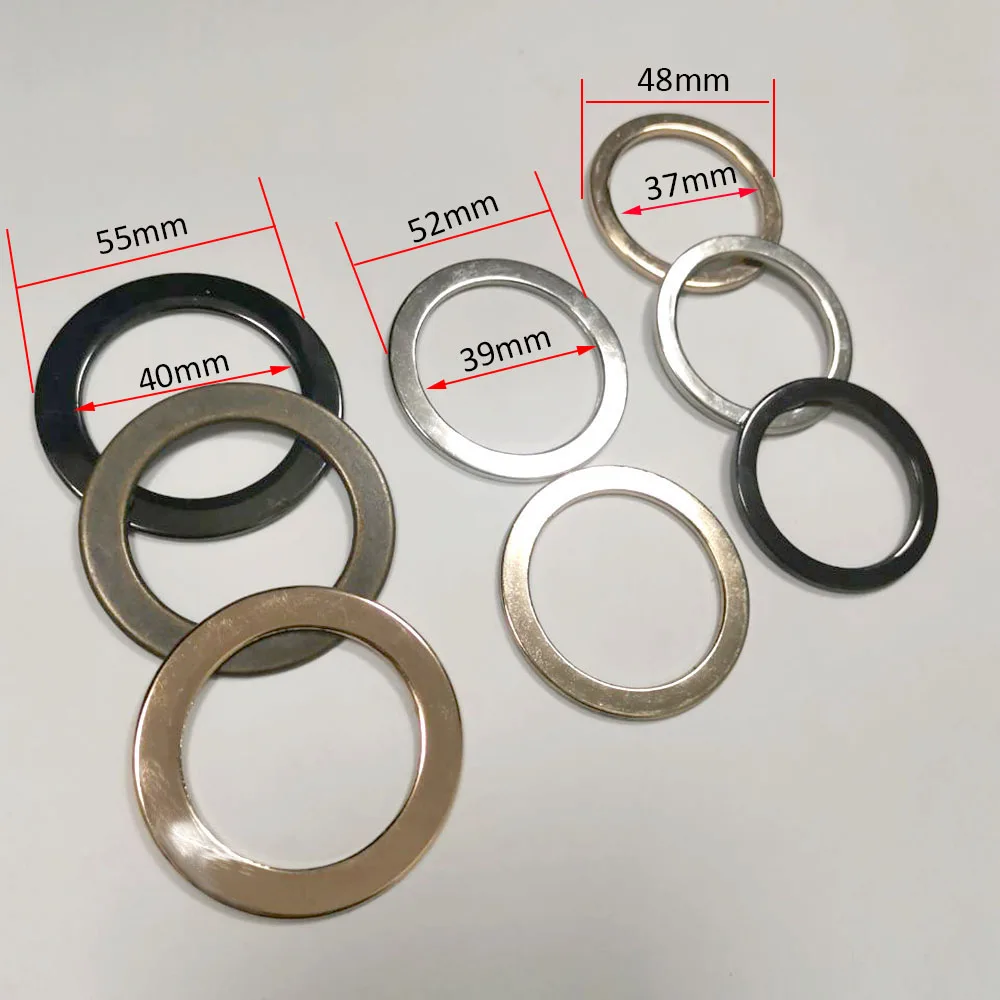 High quality 30pcs/lot Light Gold Swimwear O-ring Bikini Alloy Ring Swimsuit DIY accessories bikini rings connectors