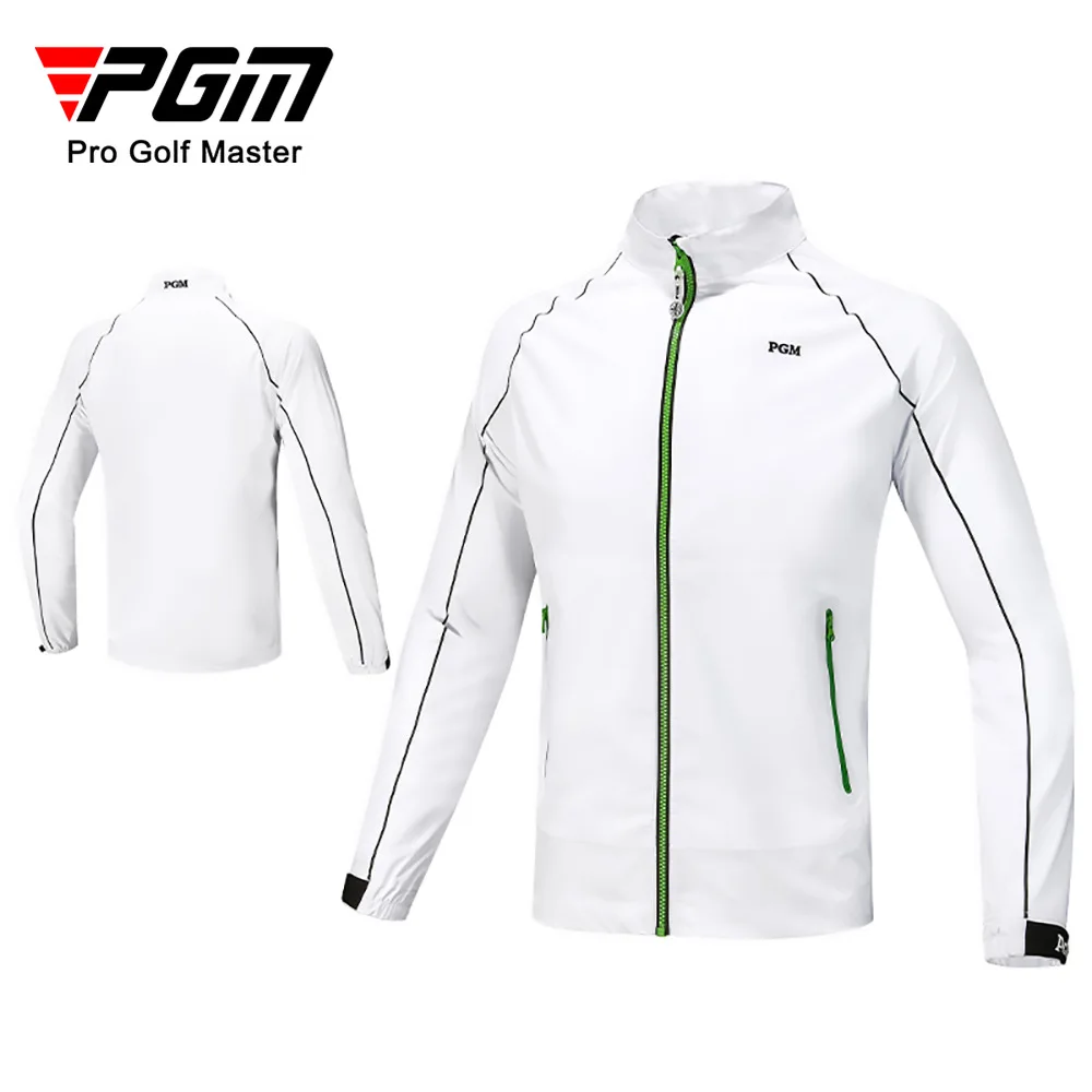 PGM Golf Men's Long Sleeve Windbreaker/Coat Stand Collar Warm Windproof and Rainproof