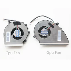 Nouveau ventilateur de refroidissement CPU GPU pour gelée, GE72VR, GP72VR, 6RF, 7RF, GP72MVR, GL72VR, PAAD06015SL, Nino 2, N389, DC 5V, gl72m, gf72vr, ms-1799