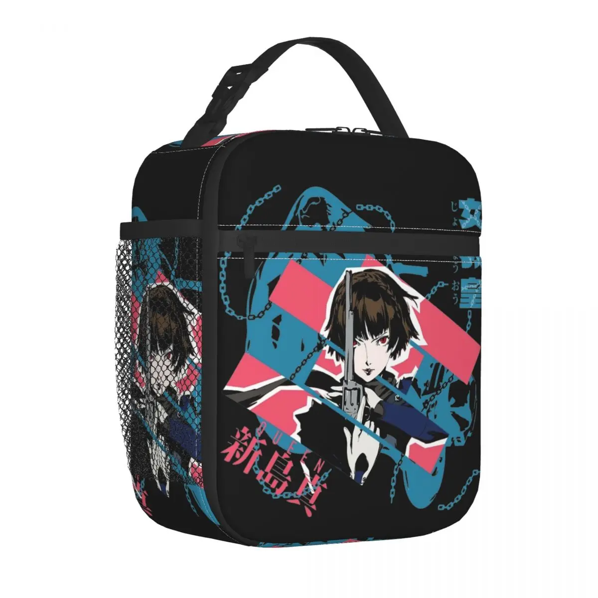 Queen Personas 5 Insulated Lunch Bag Thermal Bag  Lunch Container High Capacity Tote Lunch Box Men Women School Travel