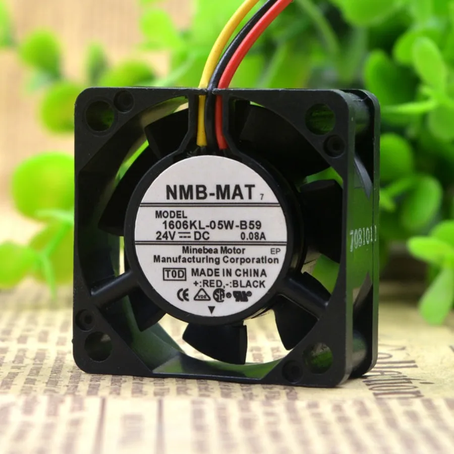 1606KL-05W-B59 Original and genuine  Meibeya NMB 24V 0.08A three-wire with signal detection