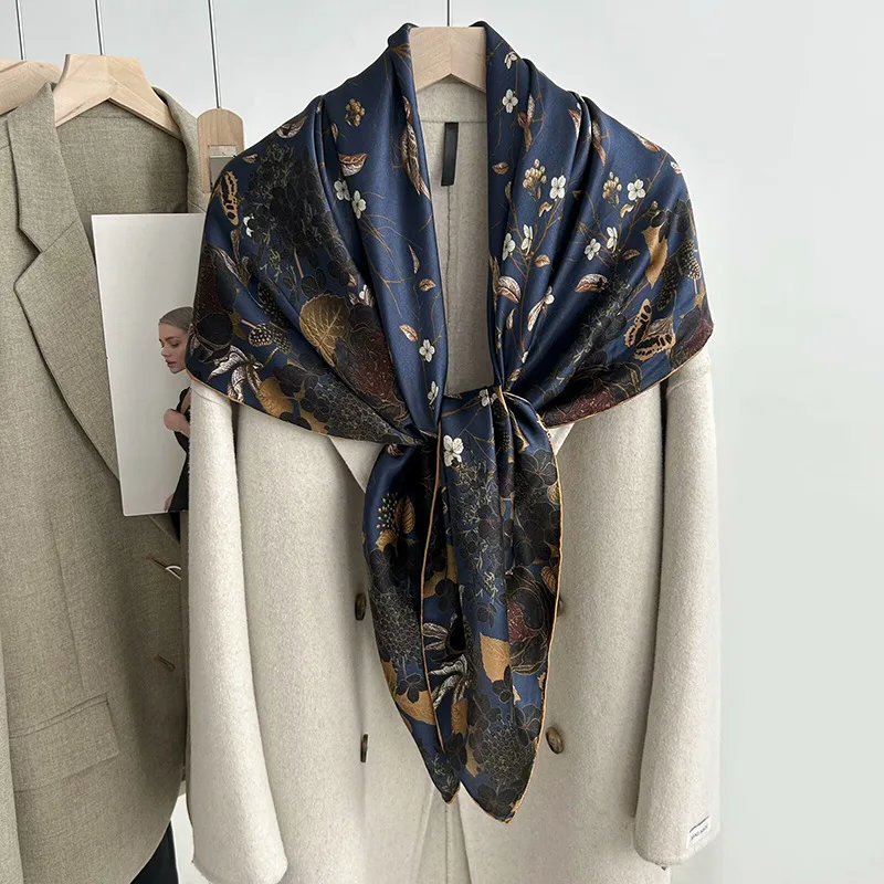 

High-Grade Scarf Women's New Shawl Cheongsam Outerwear for Elders Gifts Moms