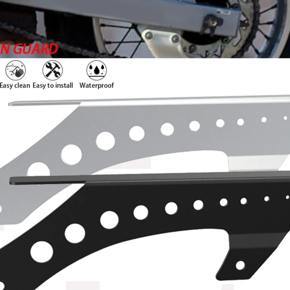 For Honda XL600V XL650V XL700V Transalp XL 600 650 700V 1987-2012 XRV650 XRV750 Africa Twin Sprocket Chain Guard Protector Cover