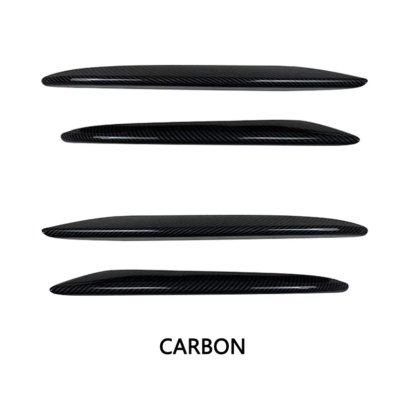 Auto Frontschürze Lip Spoiler Splitter Canards Vents Für Mercedes-Benz E-Klasse W213 E200 E260 E300 2016-2020 für AMG LINE 4-Türer – Detail 10