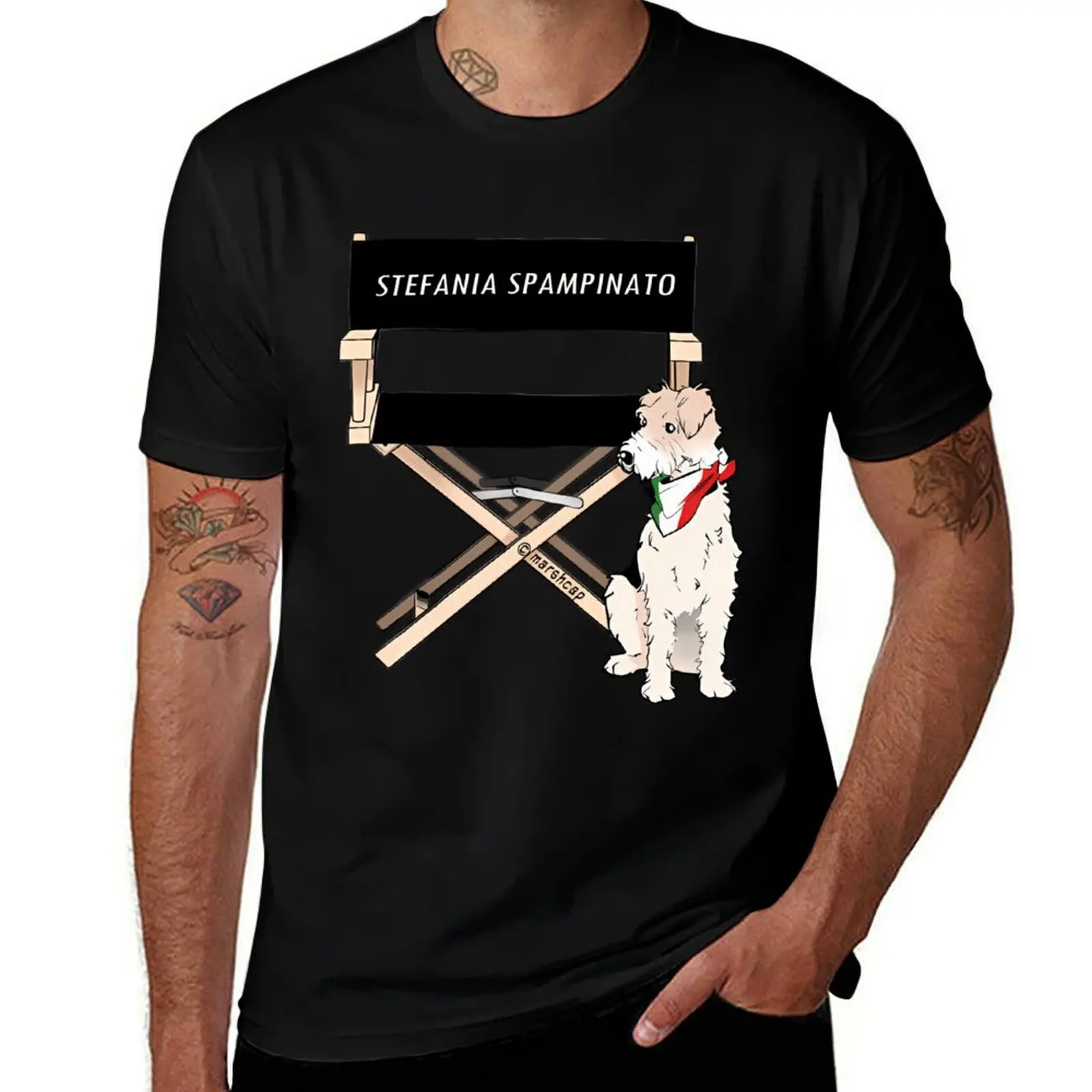 Director Stefania Spampinato T-Shirt Large Size Breathable Tee T-Shirt