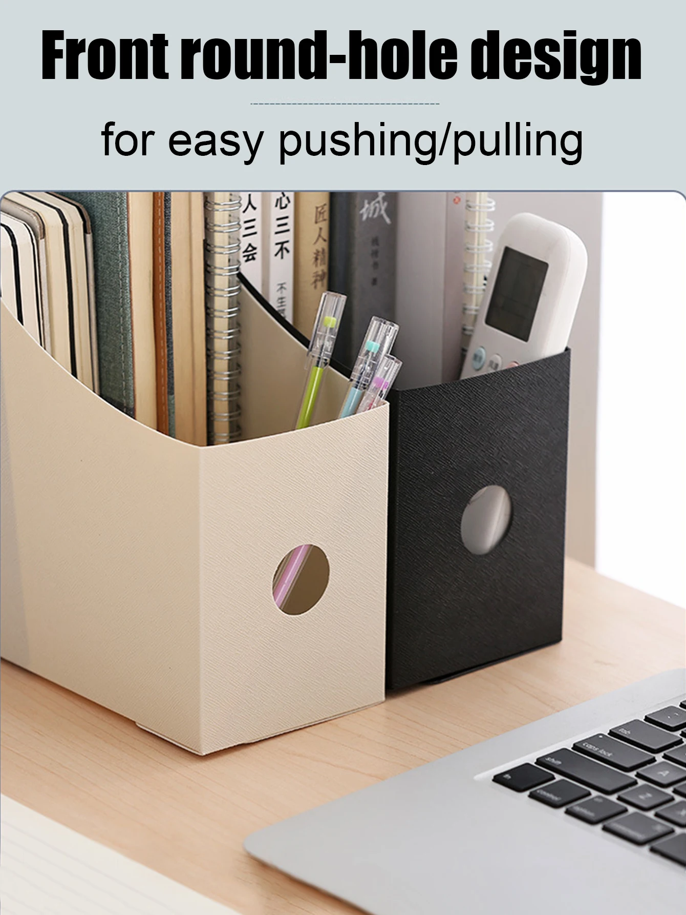منظم ملفات سطح المكتب البلاستيكي، رف مستندات مكتب الطالب، صندوق تخزين رف الكتب قابل للتعديل للوازم المدرسية المنزلية