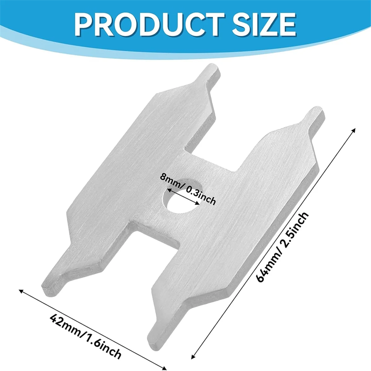 ABJZ Универсальный ключ для картриджей, универсальный ключ для крышки картриджей, ключ для крышки, инструмент для ключа для смесителя для ванной комнаты