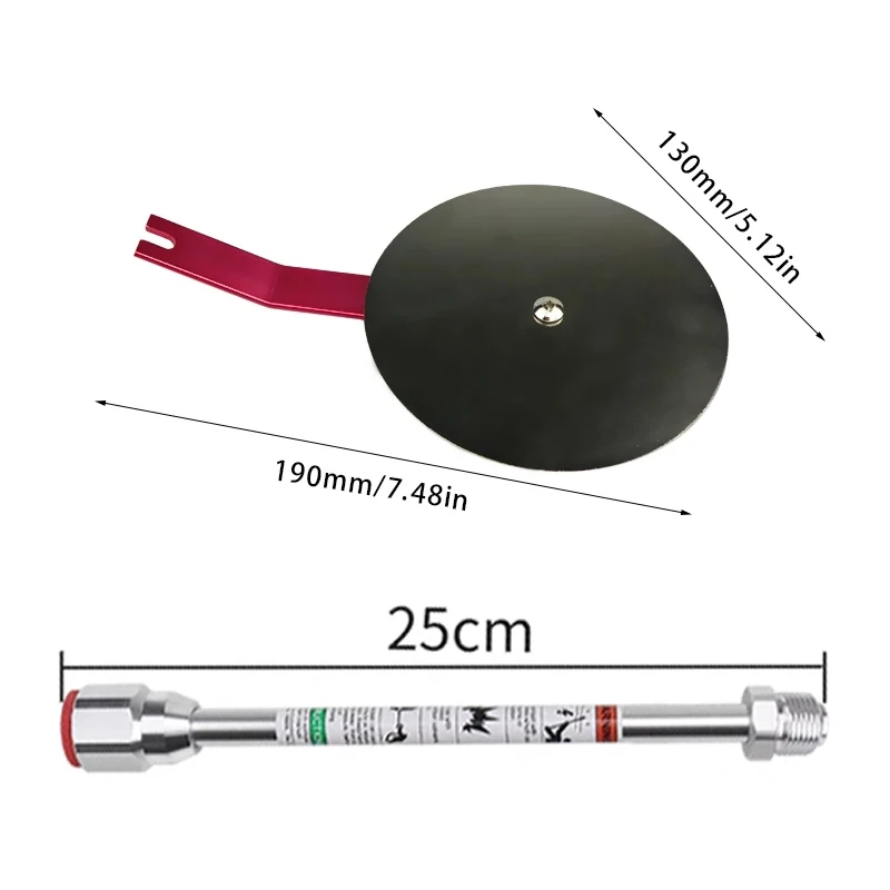 Imagem -02 - Airless Pistola com Borda Guia Ferramenta Guia Edger Paint Acessório Pulverizador Bocal 315 Dica 10 Extensão Pólo