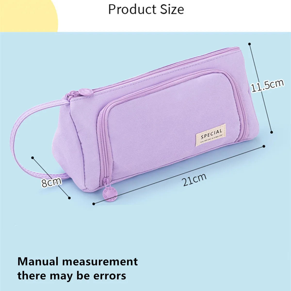 Large Pencil Case Students Stationery Portable Pen Storage School Supplies Pen Box Pencil Cases Bags Office Stationary Supplies